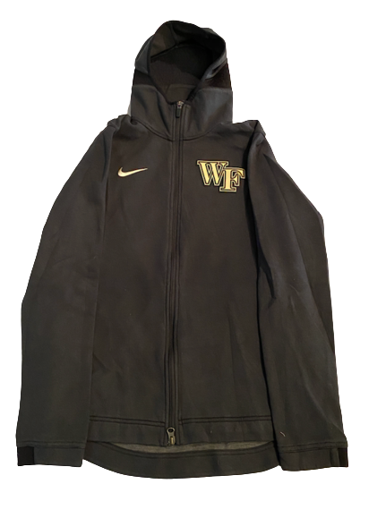 Miles Lester Wake Forest Basketball Team Exclusive Travel Jacket (Size M)