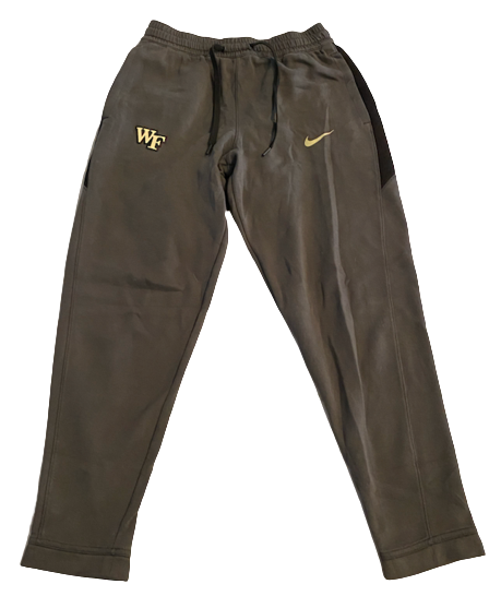 Miles Lester Wake Forest Basketball Team Issued Sweatpants (Size L)
