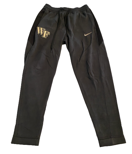 Miles Lester Wake Forest Basketball Team Issued Sweatpants (Size L)