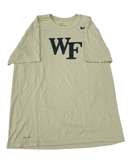 Miles Lester Wake Forest Basketball Team Issued Workout Shirt (Size L)