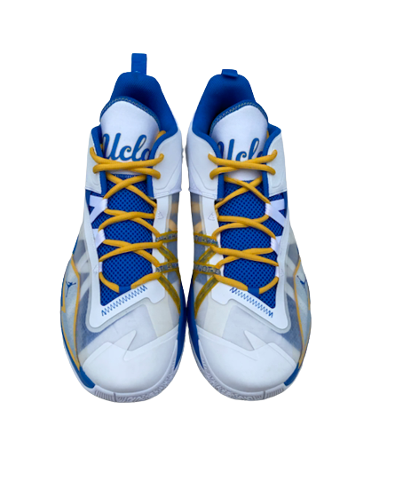 Johnny Juzang UCLA Basketball Player Exclusive Air Jordan Shoes (Size 14) - New
