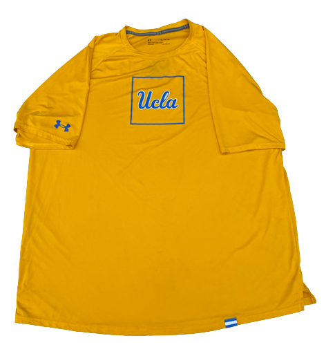 Johnny Juzang UCLA Basketball Team Issued Workout Shirt (Size XL)