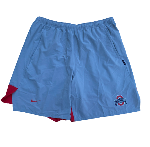 Kyle Young Ohio State Basketball Team Issued Workout Shorts (Size 2XL)