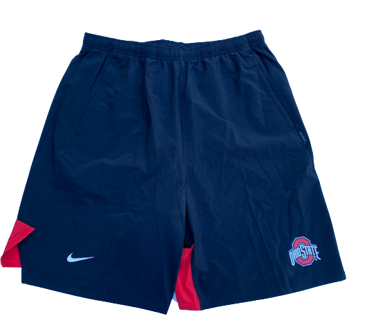 Kyle Young Ohio State Basketball Team Issued Workout Shorts (Size XLT)