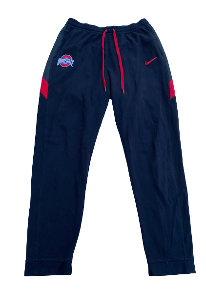 Kyle Young Ohio State Basketball Player Exclusive Travel Sweatpants (Size XLT)