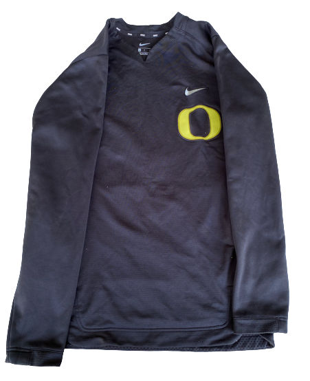 Jordan Dail Oregon Softball Team Issued Pullover (Size XS)