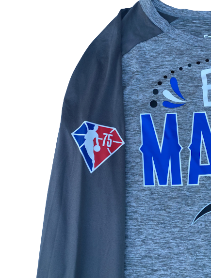 Orlando Magic Team Exclusive Long Sleeve Pre-Game Shooting Shirt (Size M)