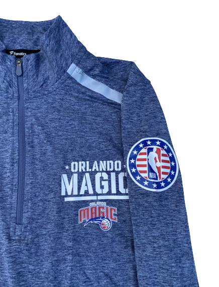Orlando Magic Team Exclusive Quarter-Zip Pullover (Size S)