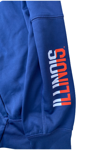 Cydnee Kinslow Illinois Basketball Team Issued Jacket (Size XL)