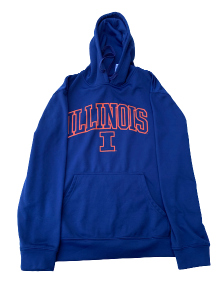 Cydnee Kinslow Illinois Basketball Team Issued Sweatshirt (Size M)