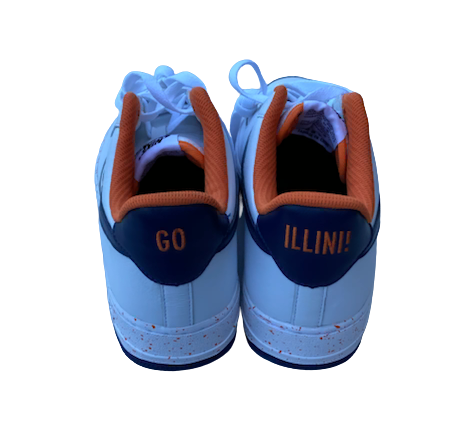 Cydnee Kinslow Illinois Basketball Custom NIKE Shoes (Size 9)