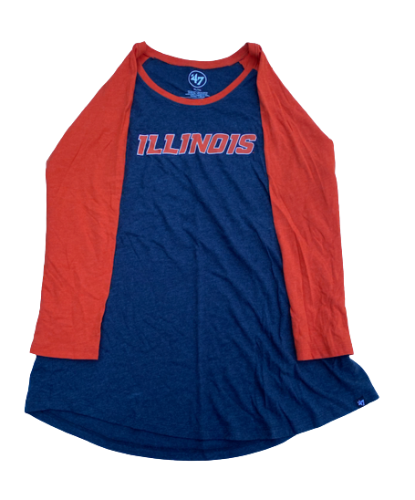 Cydnee Kinslow Illinois Basketball Long Sleeve Shirt (Size Women&