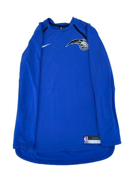 Orlando Magic Team Exclusive Long Sleeve Pre-Game Shooting Shirt (Size S)