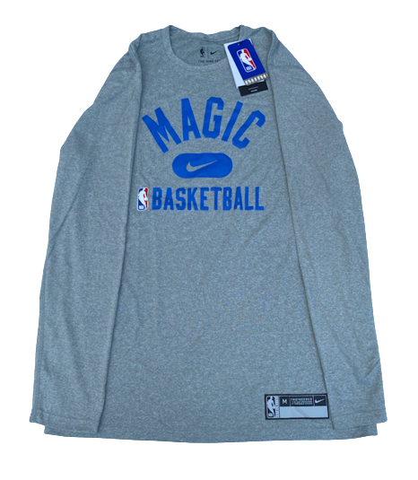 Orlando Magic Team Issued Long Sleeve Workout Shirt (Size M) - New with Tags