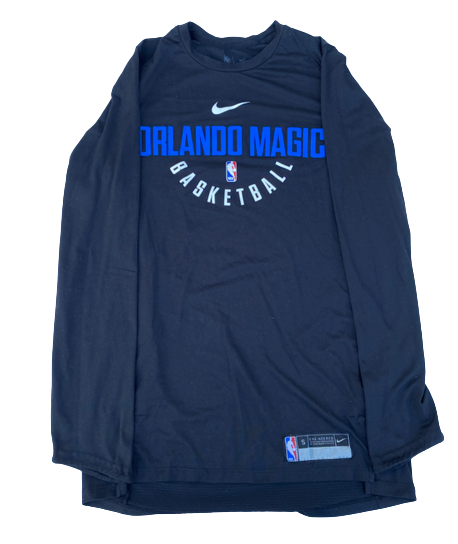 Orlando Magic Team Issued Long Sleeve Workout Shirt (Size S)