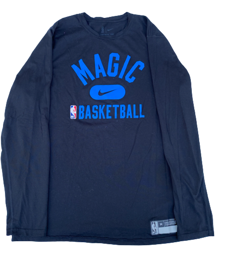 Orlando Magic Team Issued Long Sleeve Workout Shirt (Size M)