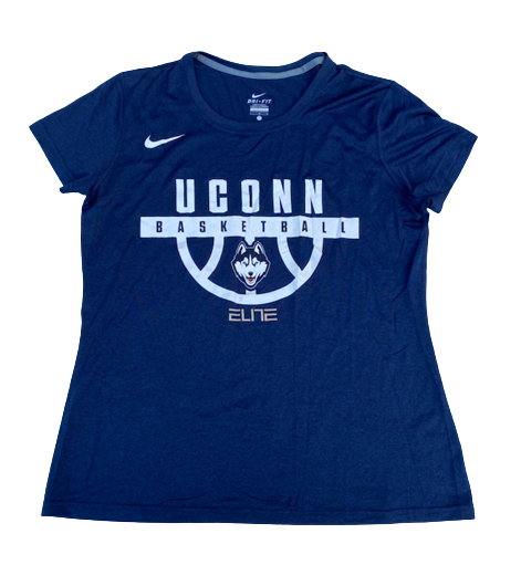 Lexi Gordon UCONN Basketball Team Issued Workout Shirt (Size Women&