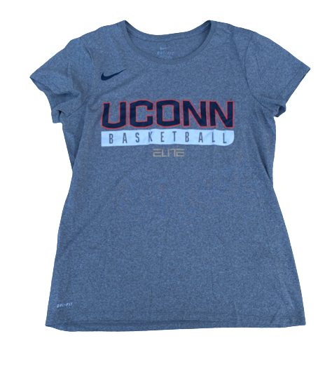 Lexi Gordon UCONN Basketball Team Issued Workout Shirt (Size Women&