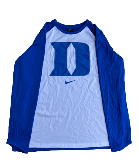Jade Williams Duke Basketball Team Exclusive Pre-Game Shooting Shirt with Number on Back (Size Women&
