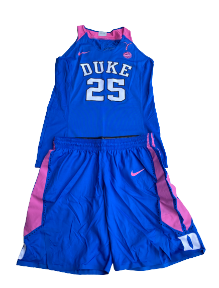 Jade Williams Duke Basketball 2019-2020 Exclusive Breast Cancer Awaren –  The Players Trunk