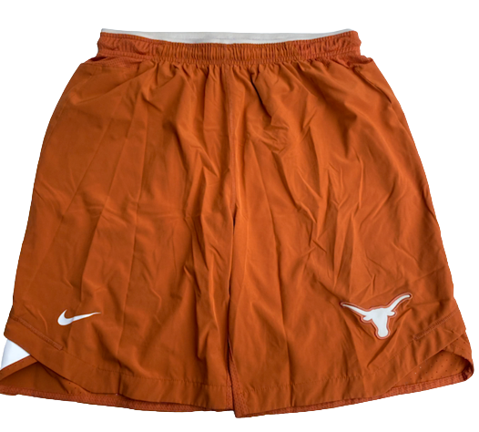 Donovan Williams Texas Basketball Team Issued Workout Shorts (Size L)