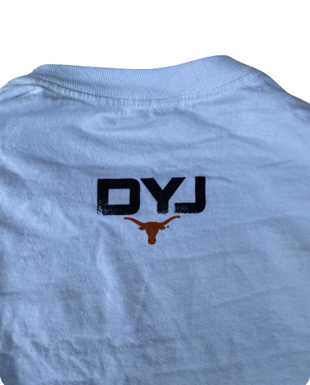 Donovan Williams Texas Basketball Team Exclusive "Do Your Job" Long Sleeve Shirt (Size L)
