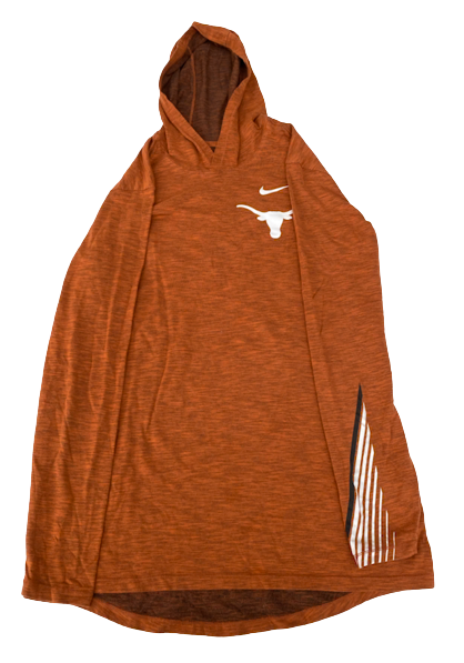 Donovan Williams Texas Basketball Team Issued Performance Hoodie (Size L)