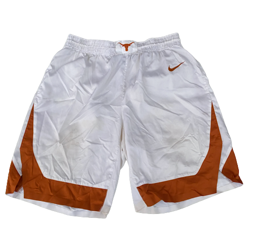 Donovan Williams Texas Basketball 2018-2019 Game Worn Shorts (Size 40)