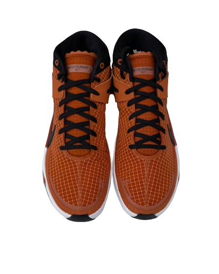 Donovan Williams Texas Basketball Player Exclusive "KD" Shoes (Size 14)
