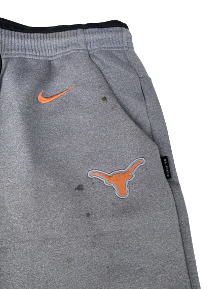 Donovan Williams Texas Basketball Team Issued Sweatpants (Size LT)
