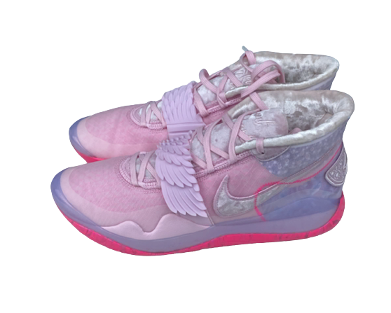 Donovan Williams Texas Basketball Team Issued "KD 12 AUNT PEARLS" Shoes (Size 12)