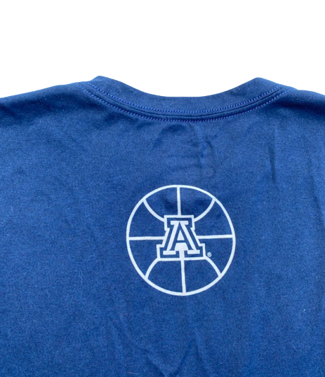 Sam Thomas Arizona Basketball Team Issued Workout Shirt (Size M)
