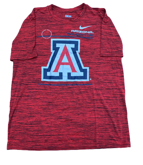 Sam Thomas Arizona Basketball Team Issued Workout Shirt (Size L)