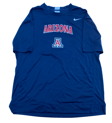 Sam Thomas Arizona Basketball Team Exclusive Pre-Game Shooting Shirt (Size L)