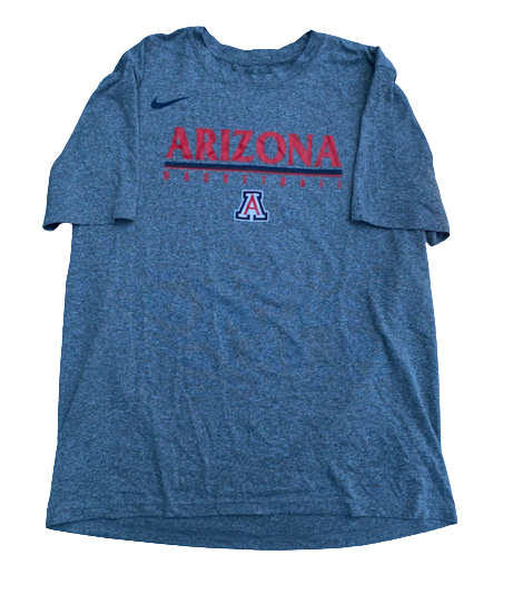 Sam Thomas Arizona Basketball Team Issued Workout Shirt (Size M)