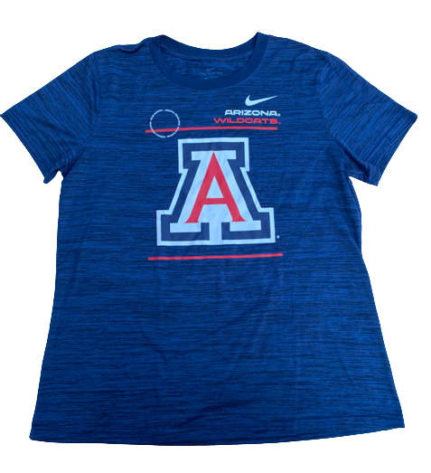Sam Thomas Arizona Basketball Team Issued Workout Shirt (Size Women&