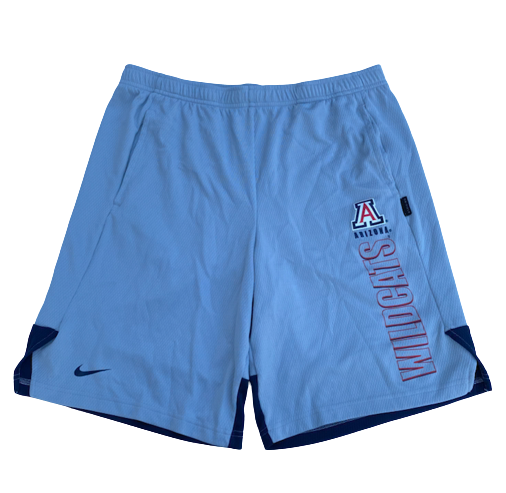 Sam Thomas Arizona Basketball Team Issued Workout Shorts (Size M)