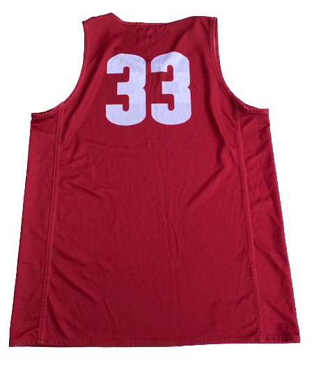 Chris Vogt Wisconsin Basketball Team Exclusive Reversible Practice Jersey (Size XL)