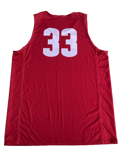 Chris Vogt Wisconsin Basketball Player Exclusive Reversible Practice Jersey (Size XL)