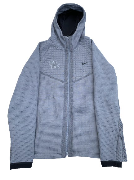 Johnny Juzang Kentucky Basketball Team Exclusive PREMIUM Travel Jacket (Size XL)