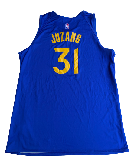 Johnny Juzang Golden State Warriors Exclusive Reversible Practice Jersey (Size LT)