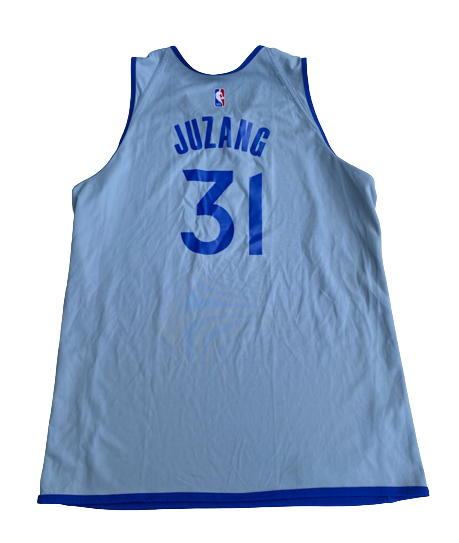 Johnny Juzang Golden State Warriors Exclusive Reversible Practice Jersey (Size LT)