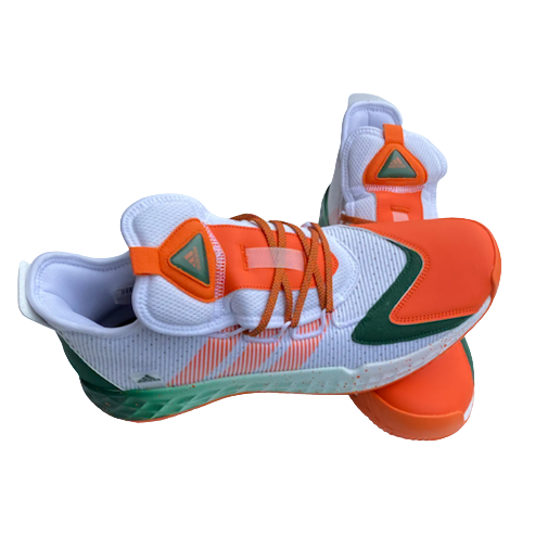 Sam Waardenburg Miami Basketball Team Issued Shoes (Size 15)