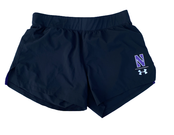 Danyelle Williams Northwestern Volleyball Team Issued Workout Shorts (Size Women&