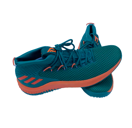 Sam Waardenburg Miami Basketball Team Issued Shoes (Size 14.5)