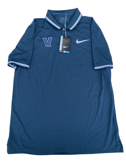 Villanova Basketball Team Issued Polo Shirt (Size L) - New with Tags