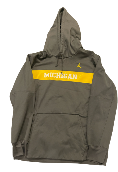 Adam Shibley Michigan Football Team Exclusive "FIFTEEN SPRING PRACTICES 2019" Sweatshirt (Size XL)