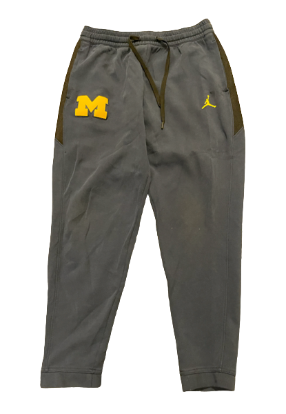 Adam Shibley Michigan Football Team Issued Sweatpants (Size XL)