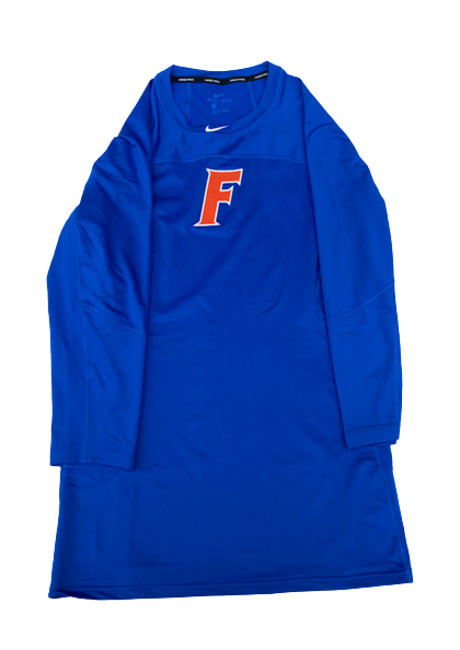 Garrett Milchin Florida Baseball Team Issued 3/4 Sleeve Workout Shirt (Size XL)