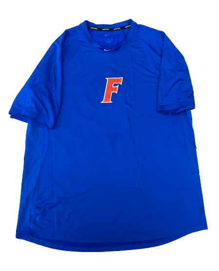 Garrett Milchin Florida Baseball Team Issued Workout Shirt (Size XL)